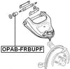 8973664880 - Arm Bushing (for Front Upper Control Arm) For Isuzu