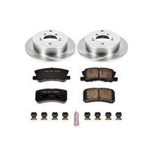 Power Stop KOE5499 Autospecialty Rear Replacement Brake Kit-OE Brake Rotors & Ceramic Brake Pads