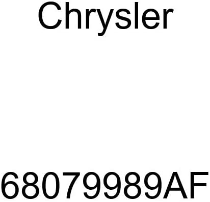 Genuine Chrysler 68079989AF Body Wiring