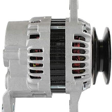 New DB Electrical Alternator AMT0266 Compatible with/Replacement for Mitsubishi S4S, S6S All 32A68-00400, A7TA0483, A7TA0483A, 12561 Voltage 12, Rotation CW, Amperage 50, Pulley Class V1