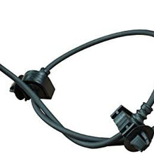 AIP Electronics ABS Anti-Lock Brake Wheel Speed Sensor Compatible Replacement For 2007-2012 Acura MDX Rear Left Driver Side Oem Fit ABS221