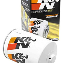 K&N Premium Oil Filter: Protects your Engine: Compatible with Select 2015-2018 NISSAN (Titan XD), HP-3005