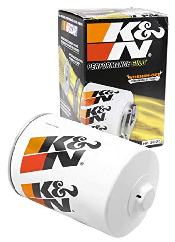 K&N Premium Oil Filter: Protects your Engine: Compatible with Select 2015-2018 NISSAN (Titan XD), HP-3005