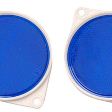 Hy-ko Prod Co #cdrf-3b 2pk 3-1/4"blu Reflector