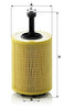 Mann-Filter HU 719/7 X Metal-Free Oil Filter