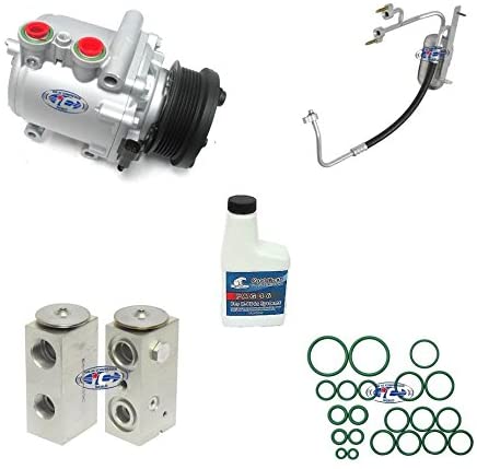 A/C Remanufactured Compressor Kit Fits Ford Expedition Lincoln Navigator 2003-2004 (Only With Rear A/C) V8 4.6L & 5.4L TRSA090 97557