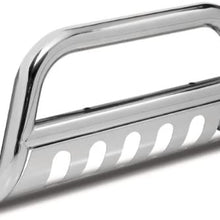 Outland Automotive 82501.32 3" Stainless Steel Bull Bar with Skid Plate for 2010-2011 Dodge Ram 2500/3500
