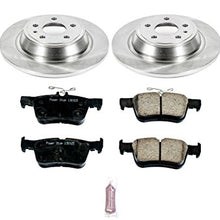 Power Stop KOE6559 Autospecialty Rear Replacement Brake Kit-OE Brake Rotors & Ceramic Brake Pads