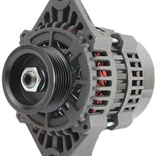 DB Electrical ADR0301 Hyster Fork Lift Truck Alternator Compatible With/Replacement For Hyster Fork Lift Truck 19020615 240-6311 6-Groove Pulley 20112 20820 20822 D19020606 113694 RA097007C 19020606