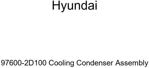 Genuine Hyundai 97600-2D100 Cooling Condenser Assembly