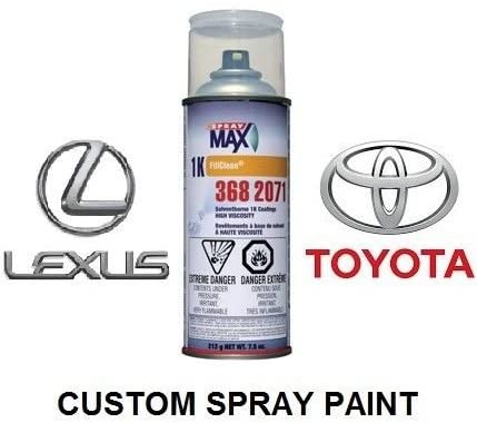 Finish-Rite Custom Spray Paint for Toyota and Lexus Cars - OEM Paints (Spray Paint, 1D4 - Titanium Metallic)