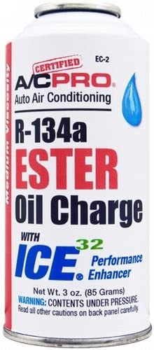 Interdynamics Certified A/C Pro R-134a Ester Oil Charge with ICE 32 (3 Ounces)