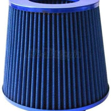 Lizudian 4" Inch Chrome Inlet High Flow Short Ram/Cold Intake Round Cone Air Filter Red Sidewall 35.43 lbs