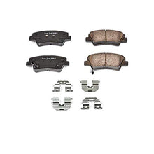 Power Stop 17-1313, Z17 Rear Ceramic Brake Pads with Hardware