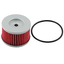 SocketGas 6 pcs HF113 Motorcycle Oil Filter Replacement for TRX250X TRX300EX TRX300FW TRX350D TRX350TM TRX350FM TRX350TE TRX350FE TRX400FW TRX420FE TRX420TE TRX420TM TRX450FM TRX450FE TRX500