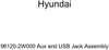 Genuine Hyundai 96120-2W000 Aux and USB Jack Assembly
