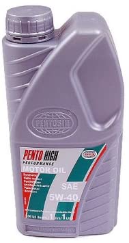 Pentosin High Performance 5W-40 Full Synthetic Motor Oil - 1 Liter Bottle