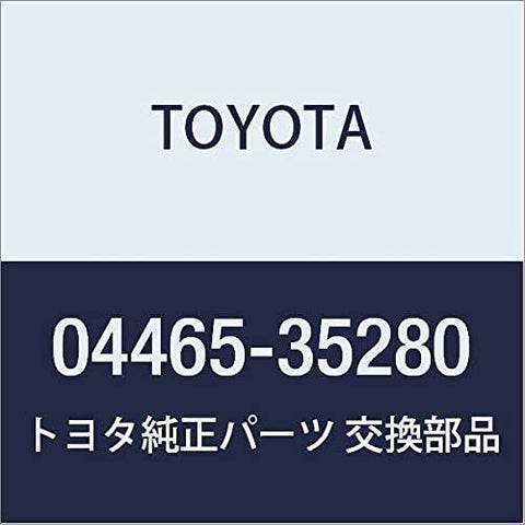 Genuine Toyota (04465-35280) Brake Pad Kit