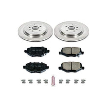 Power Stop KOE6376 Autospecialty Rear Replacement Brake Kit-OE Brake Rotors & Ceramic Brake Pads