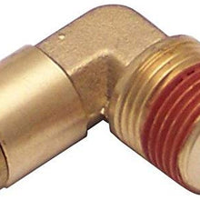 Helix 12099 1/8" NPT Male to 3/8" Push Tube Elbow Air Fitting