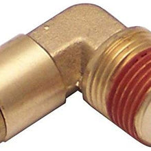 Helix 12103 1/2" NPT Male to 3/8" Push Tube Elbow Air Fitting