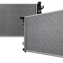 Mishimoto R2291 Dodge Ram 2500/3500 5.9L V8 Replacement Radiator, 1998-2002, Silver