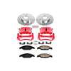 Power Stop (KC1301) 1-Click Performance Brake Kit with Calipers