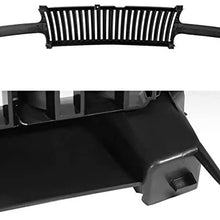 Spec-D Tuning Grill Grille Black for 1999-2002 Chevy Silverado