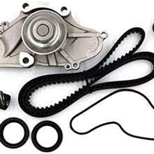 Timing Belt Water Pump Kit Fits 2003-2012 Honda Accord Pilot Odyssey Ridgeline Acura RDX TSX ZDX MDX TL RL 3.0L 3.2L 3.5L 3.7L V6 SOHC