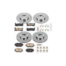 Power Stop KOE794 Autospecialty Front and Rear Replacement Brake Kit-OE Brake Rotors & Ceramic Brake Pads