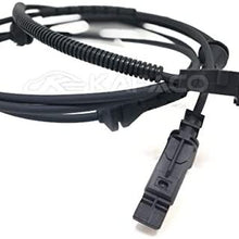 no logo RQBHD Rear Left Right ABS Speed Sensor 4545G7 9642688280 for Peugeot 407 Citroen C6