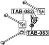 42304-12040 / 4230412040 - Arm Bushing Rear Assembly For Toyota