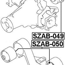 2756166J00 - Arm Bushing (for Rear Differential Mount) For Suzuki - Febest