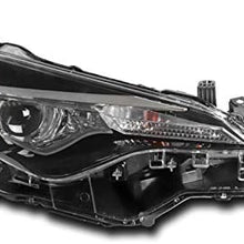 ZMAUTOPARTS LED Projector Headlight Headlamp Lamp Passenger Side For 2017-2019 Toyota Corolla Base CE C LE L