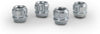 Gorilla Automotive 78631N Acorn Open End Wheel Locks (12mm x 1.50 Thread Size) - Pack of 4