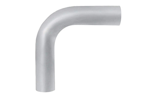 HPS AT90-100-CLR-15 6061 T6 Aluminum Elbow Pipe Tubing, 16 Gauge, 90 Degree Bend, 1