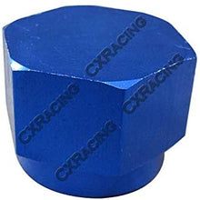 CXRacing Anodized Aluminum Flare Oil Fitting AN 10 Cap Block Off AN10