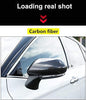 Overun Carbon Fiber Paint Door Side Mirror+Handle Cover Overlay Designed for 2018-2020 Camry