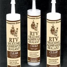 100% RTV Black Silicone Sealant (rated -85 degree to 500 degree F)