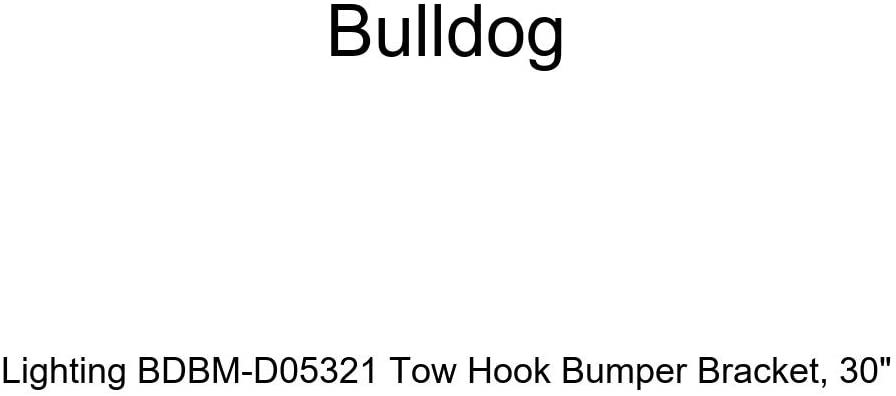 Bulldog Lighting BDBM-D05321 Tow Hook Bumper Bracket, 30