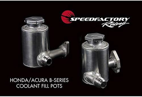 SpeedFactory GSR Fill Pot w 32mm Fittings For Honda/Acura B-Series