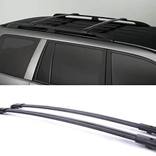 HANSCOSTAR 2pcs for 2003-2008 Pilot Blk Aluminum Roof Rack Cross Bars Luggage Cargo Carrier Rails