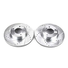 Power Stop EBR858XPR Front Evolution Drilled & Slotted Rotor Pair