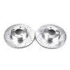 Power Stop EBR858XPR Front Evolution Drilled & Slotted Rotor Pair