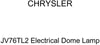 Genuine Chrysler JV76TL2 Electrical Dome Lamp