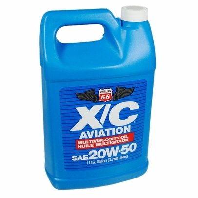 Phillips 66 X/C Aviation Oil 20w-50 Engine Oil - 4/1 gal. case