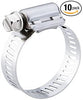 10 Pack Breeze 62060H Power Seal Clamps with Plated Screw Effective Diameter Range: 3-5/16