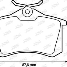 Jurid 571906D Brake Pad Set