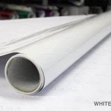 White Gloss Car Wrap Vinyl Roll with Air Release Adhesive 3mil-VViViD8 (60 Inch x 6ft)