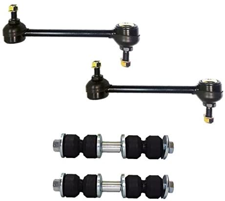 PartsW 4 Piece Suspension Kit Front Sway Bar End Link w/ 34 mm (1 11/32